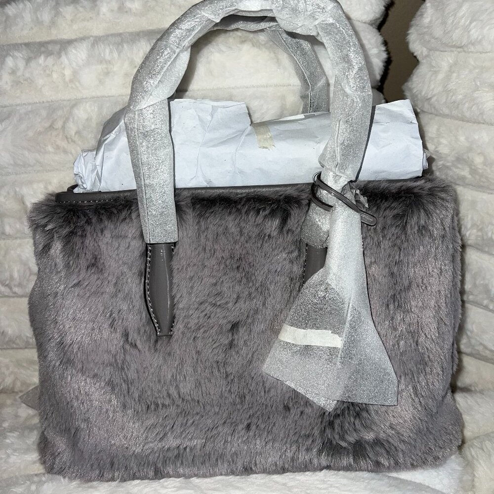 Kate Spade Eva Faux Fur Zip Satchel